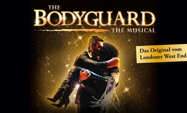 Advertising motif for ‘The Bodyguard - The Musical’